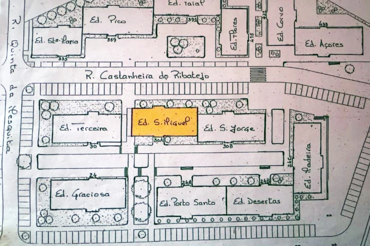 Apartamento T2 para Venda em Avintes Planta 2