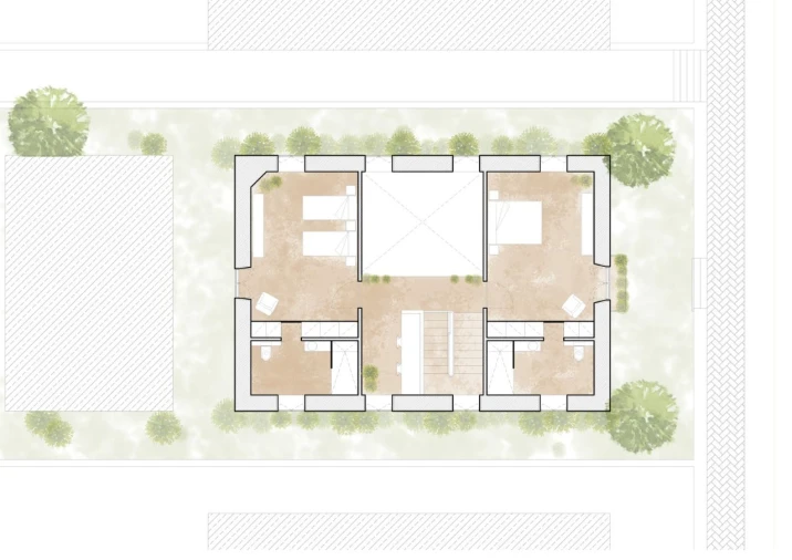 Moradia T3 para Venda em Luso Planta 7