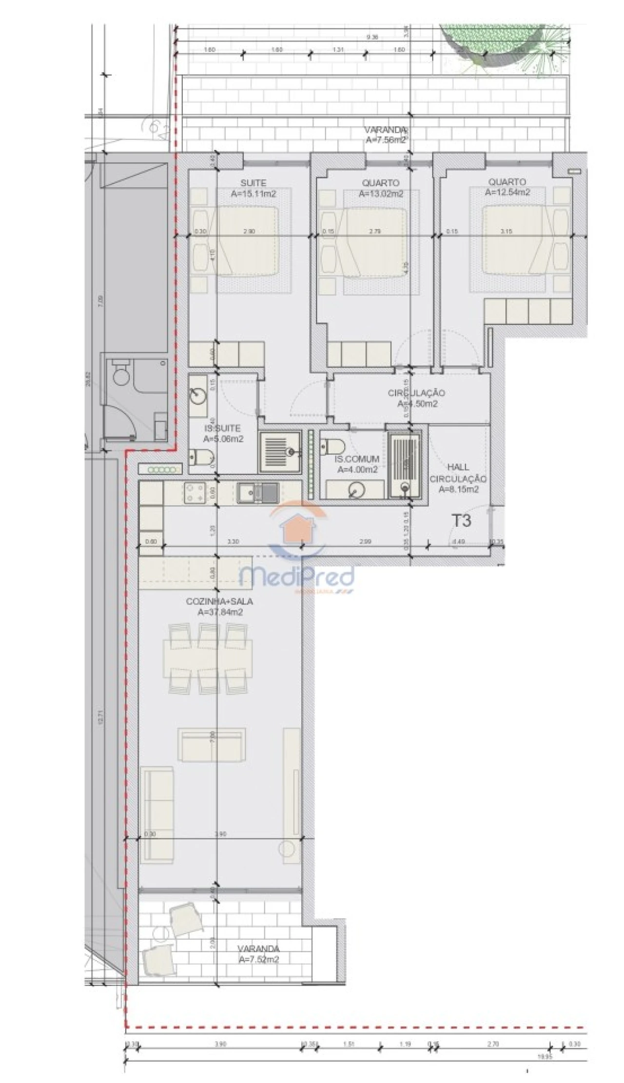 Apartamento T3 para Venda em Loures Foto 24