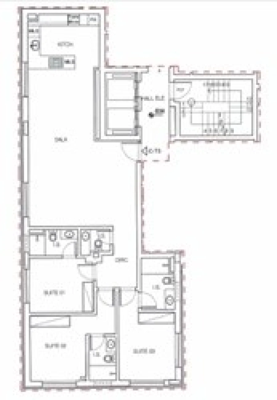 Apartamento T3 para Venda em Avenidas Novas Planta 1