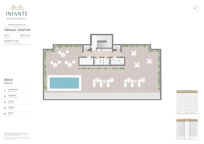 Apartamento T1 para Venda em Estrela Planta 2