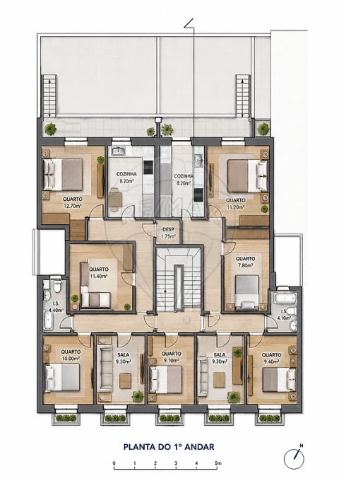 Apartamento T3 para Venda em Avenidas Novas