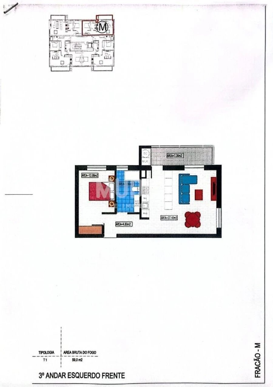 Apartamento T1 para Venda em Avanca Foto 3
