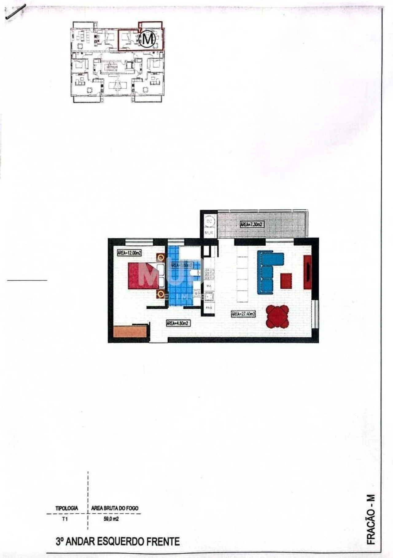 Apartamento T1 para Venda em Avanca Foto 3