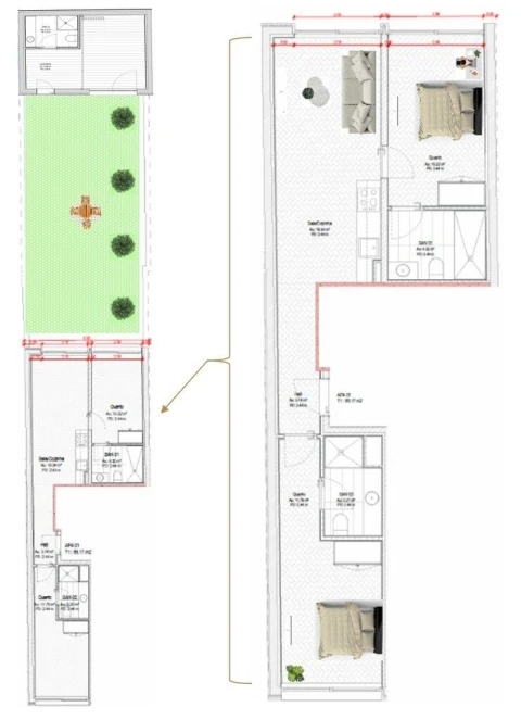 Apartamento T3 para Venda em Santa Marinha e São Pedro da Afurada