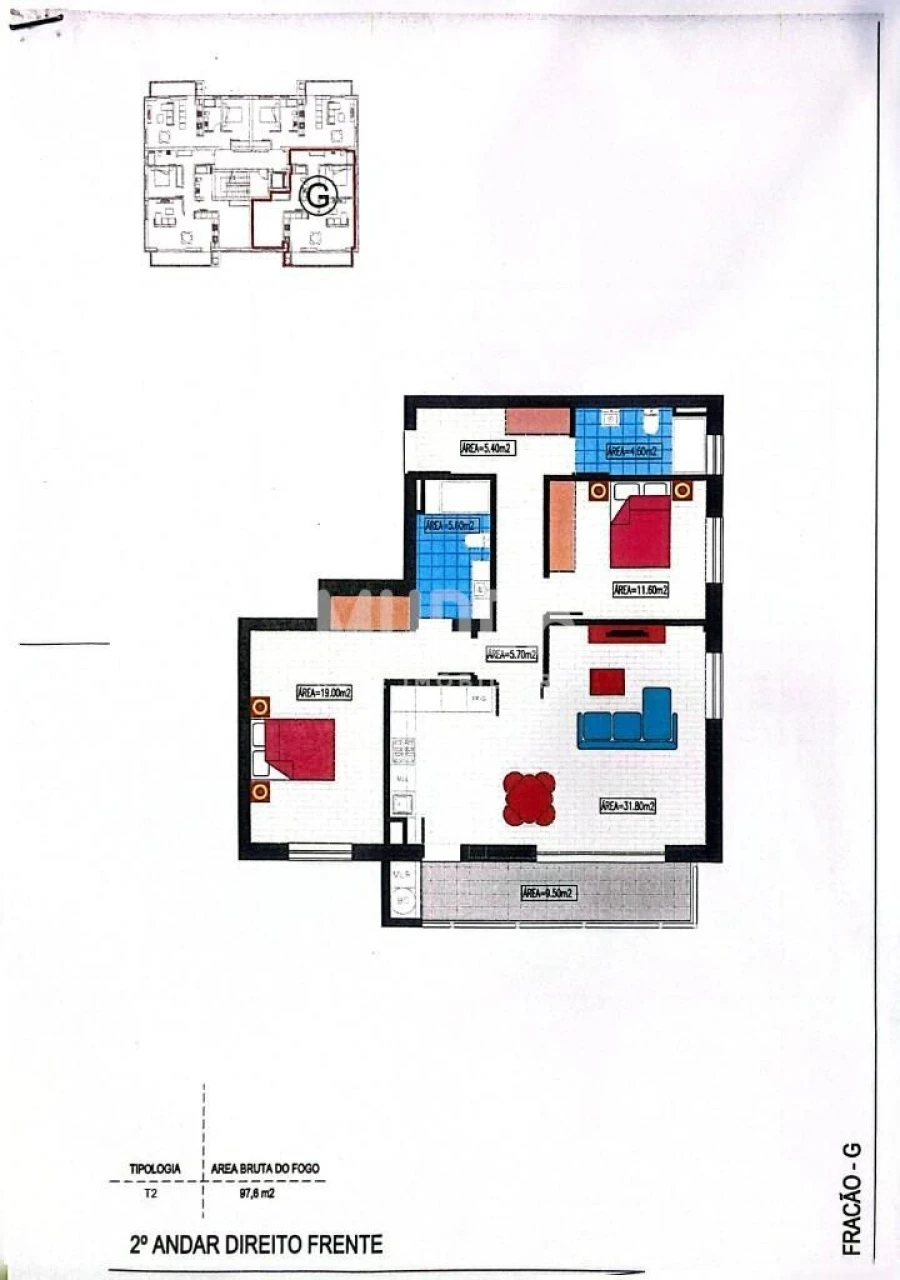 Apartamento T2 para Venda em Avanca Foto 3