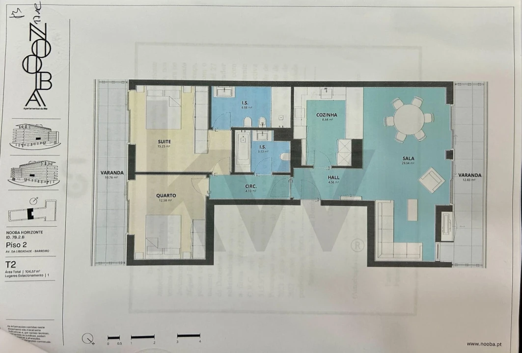 Apartamento T2 para Arrendamento em Alto do Seixalinho, Santo André e Verderena Foto 30