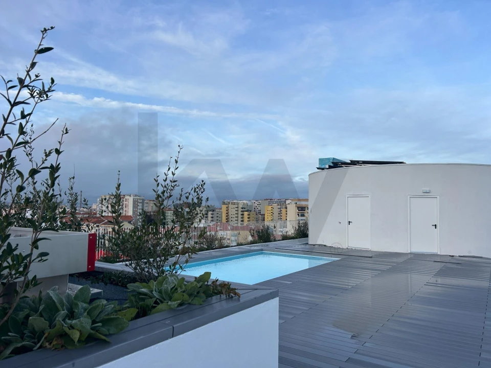 Apartamento T2 para Arrendamento em Alto do Seixalinho, Santo André e Verderena Foto 24