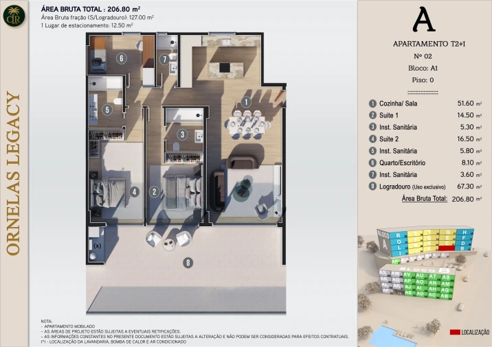 Apartamento T2 para Venda em Calheta Foto 14