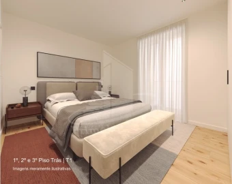 Apartamento T1 para Venda em Braga (Maximinos, Sé e Cividade)
