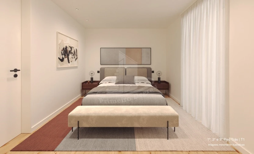 Apartamento T1 para Venda em Braga (Maximinos, Sé e Cividade) Foto 14