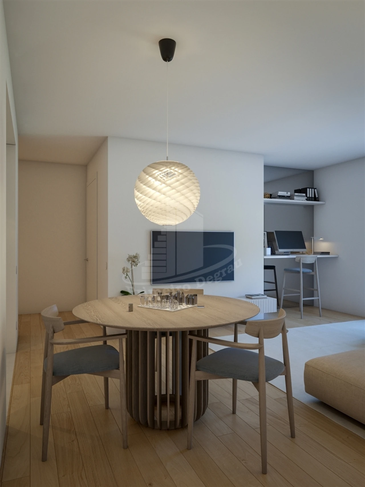 Apartamento T1 para Venda em Azurem Foto 2