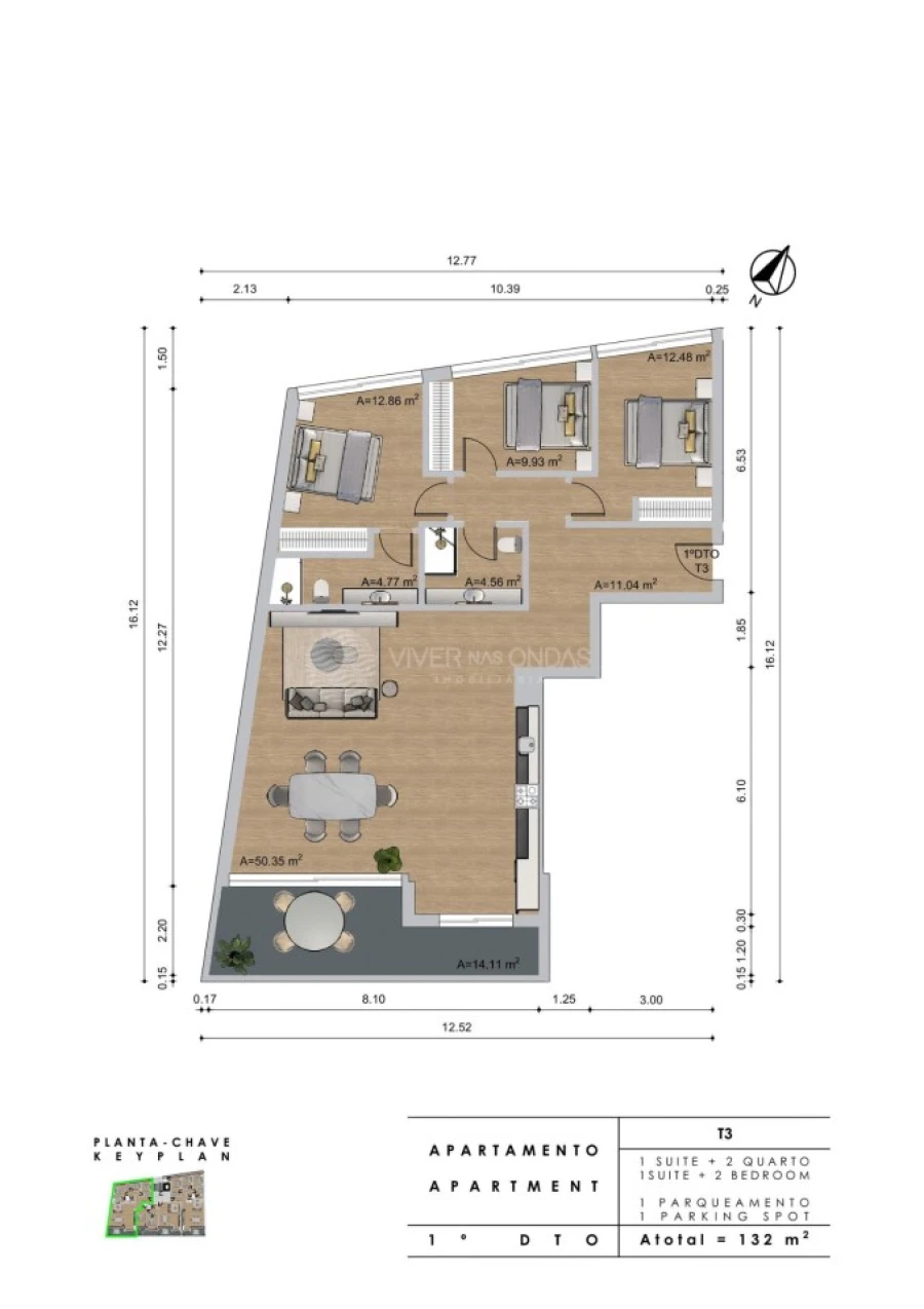 Apartamento T3 para Venda em Sesimbra (Castelo) Foto 37