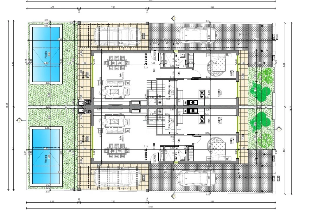 Moradia T4 para Venda em Fernao Ferro Planta 3