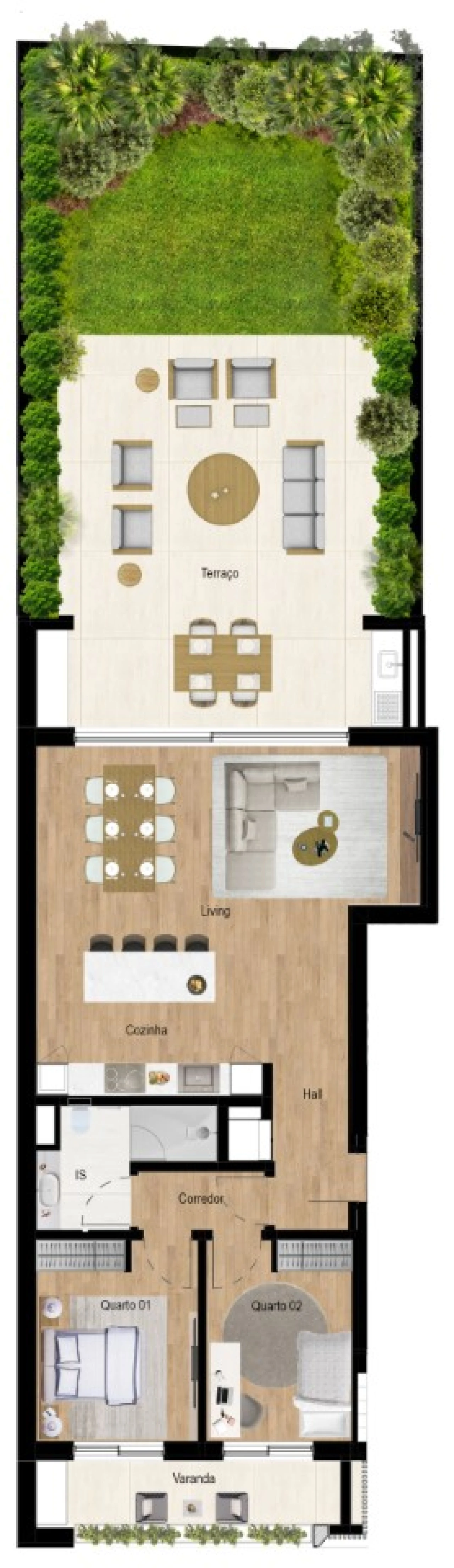 Apartamento T2 para Venda em Montijo e Afonsoeiro Planta 7