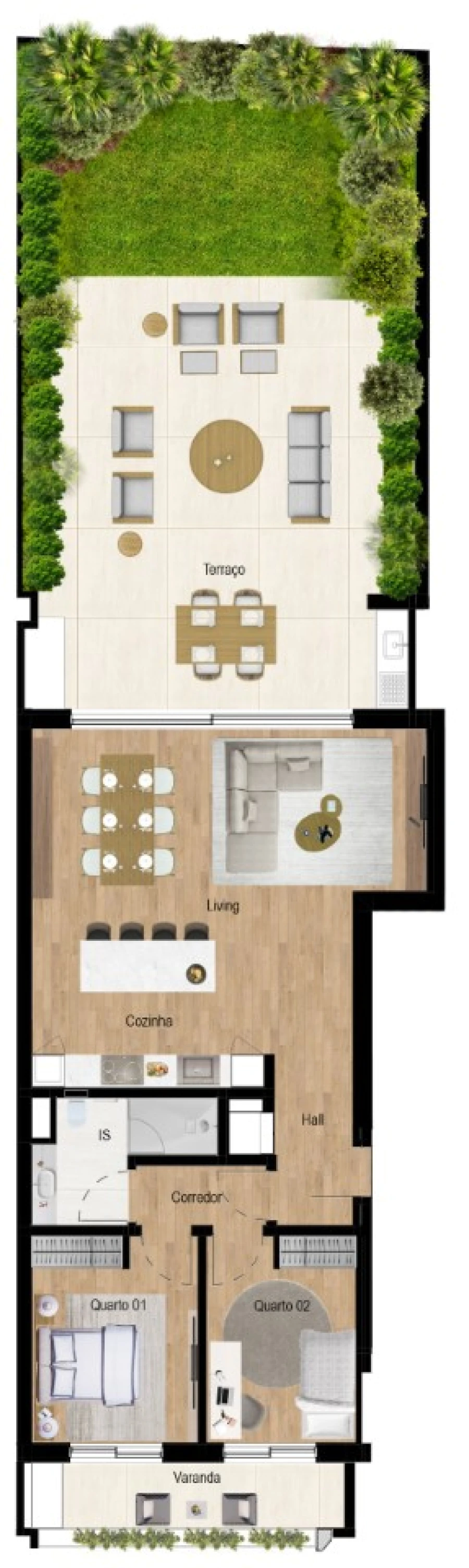 Apartamento T2 para Venda em Montijo e Afonsoeiro Planta 6