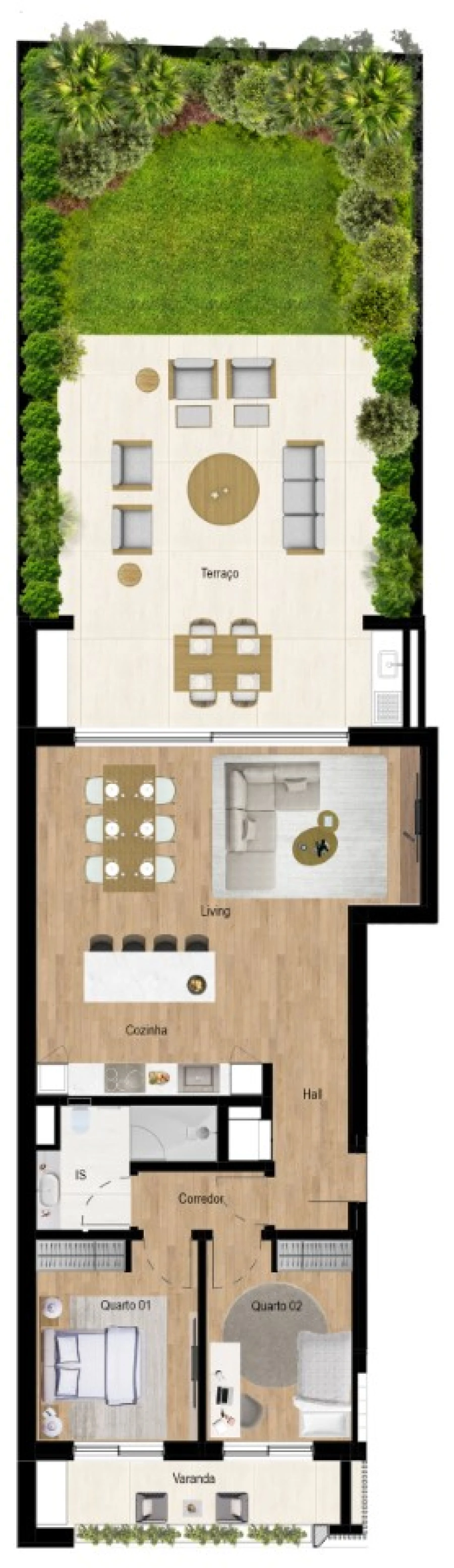 Apartamento T2 para Venda em Montijo e Afonsoeiro Planta 7
