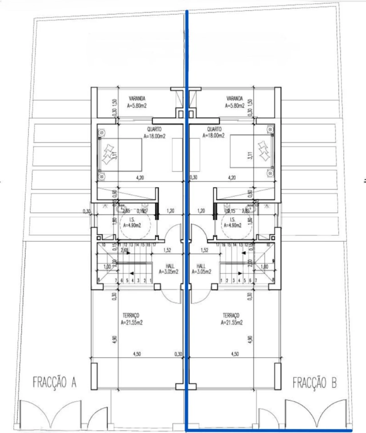 Moradia T2 para Venda em Fernao Ferro Planta 2