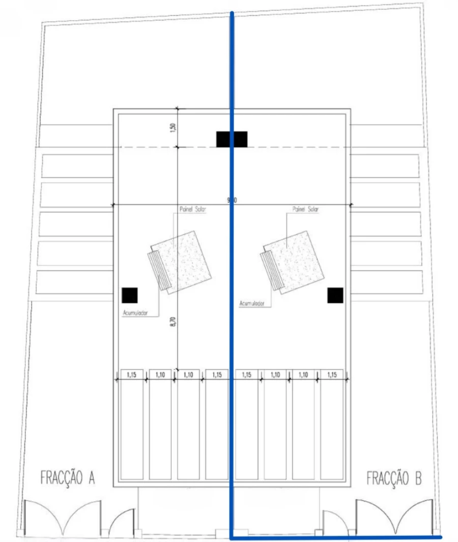 Moradia T2 para Venda em Fernao Ferro Planta 1