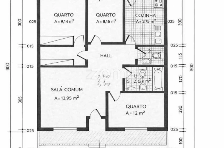 Moradia T3 para Venda em Benavente Foto 42