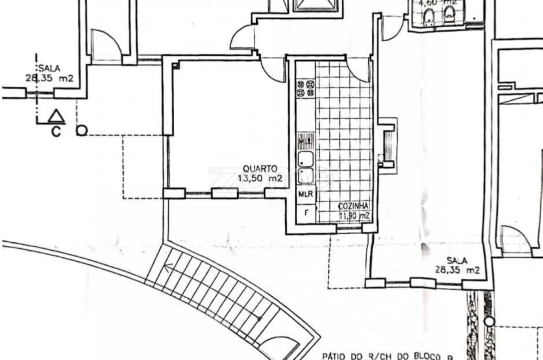 Apartamento T3 para Venda em Nazare Planta 2