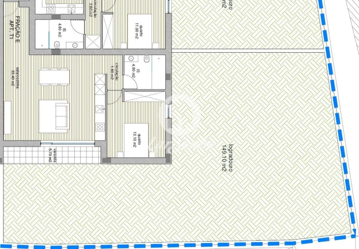 Apartamento T1 para Venda em Manhente Foto 2