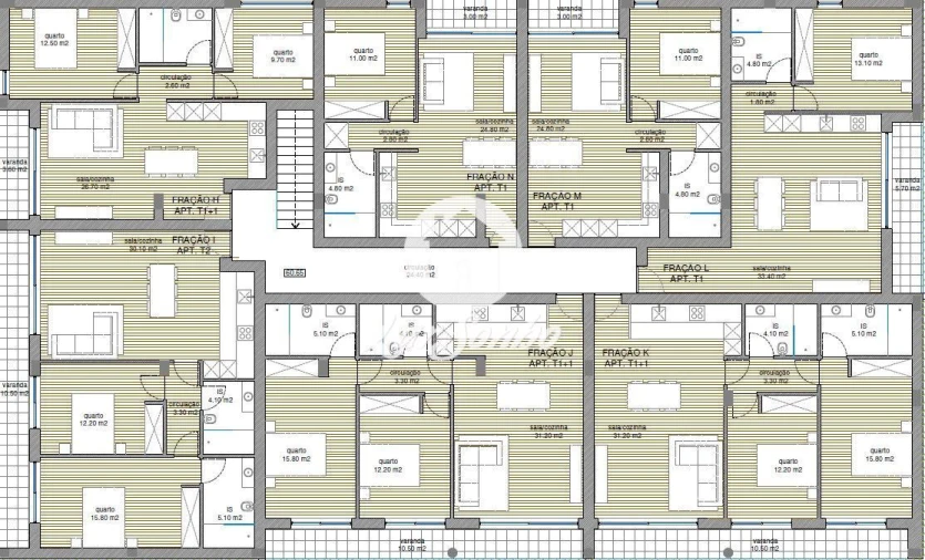 Apartamento T1 para Venda em Manhente Foto 4