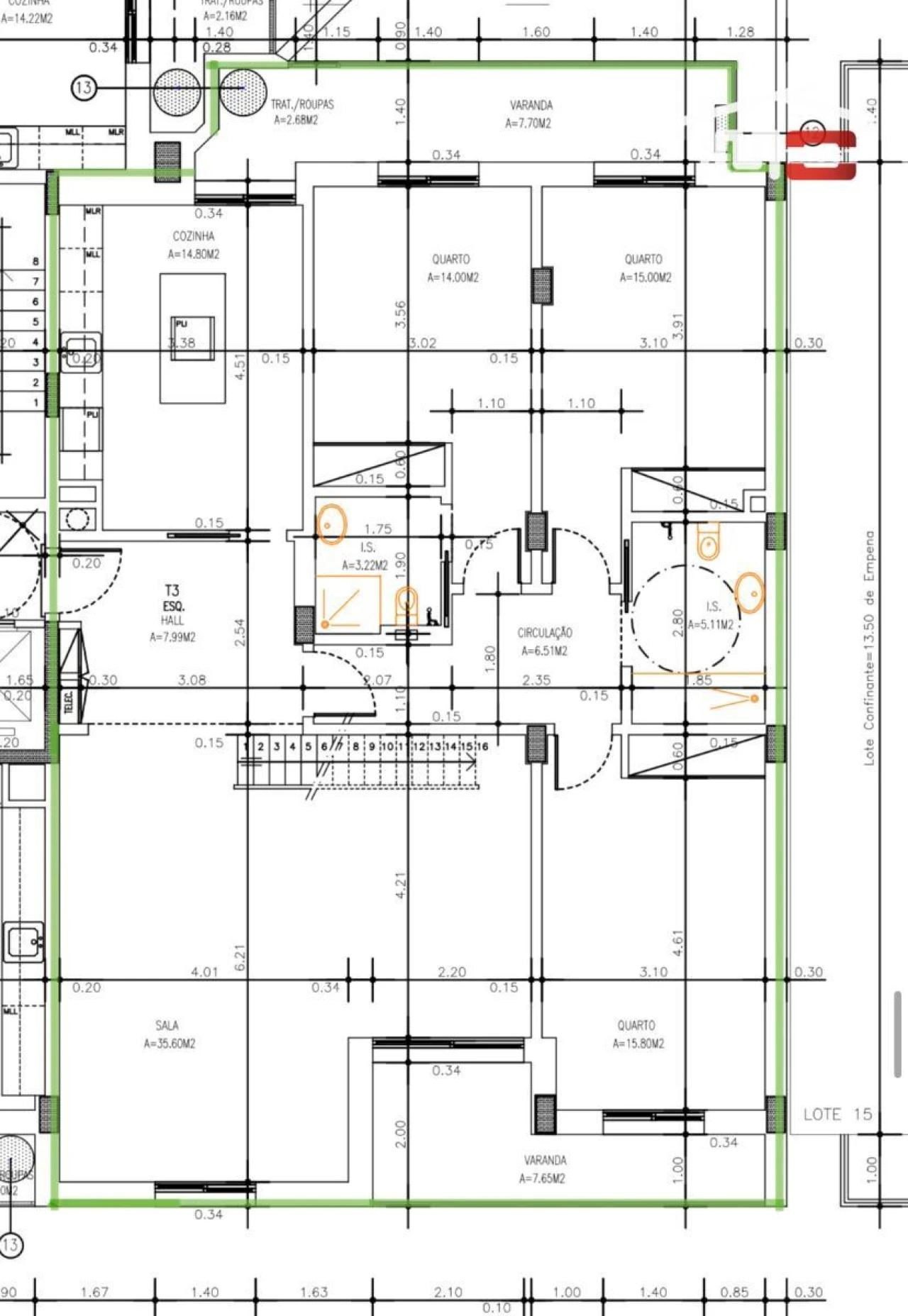 Apartamento T3 para Venda em Montijo e Afonsoeiro Foto 34