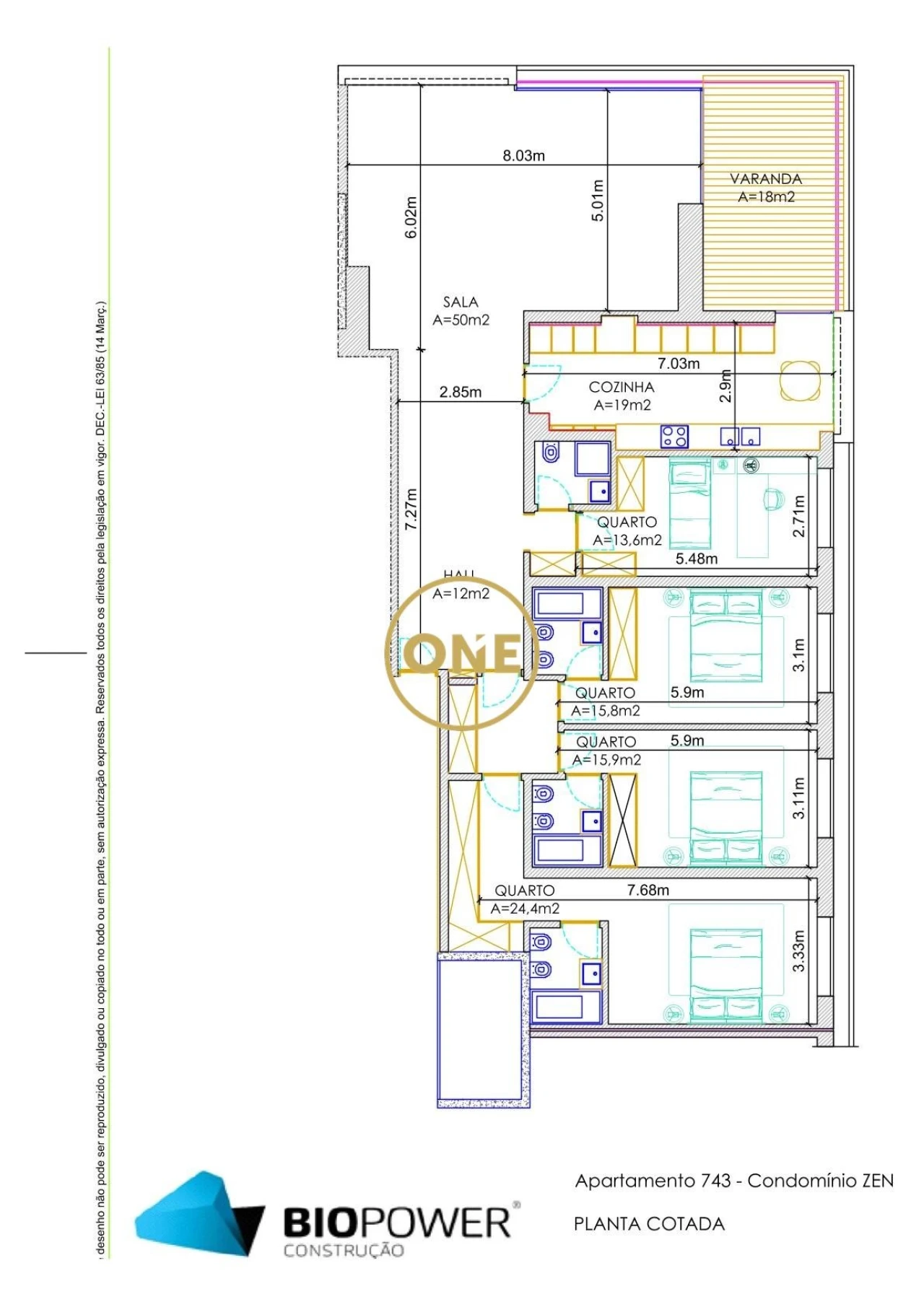 Apartamento T4 para Venda em Santo Antonio dos Olivais Foto 36