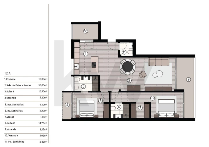Apartamento T2 para Venda em São Martinho Foto 20
