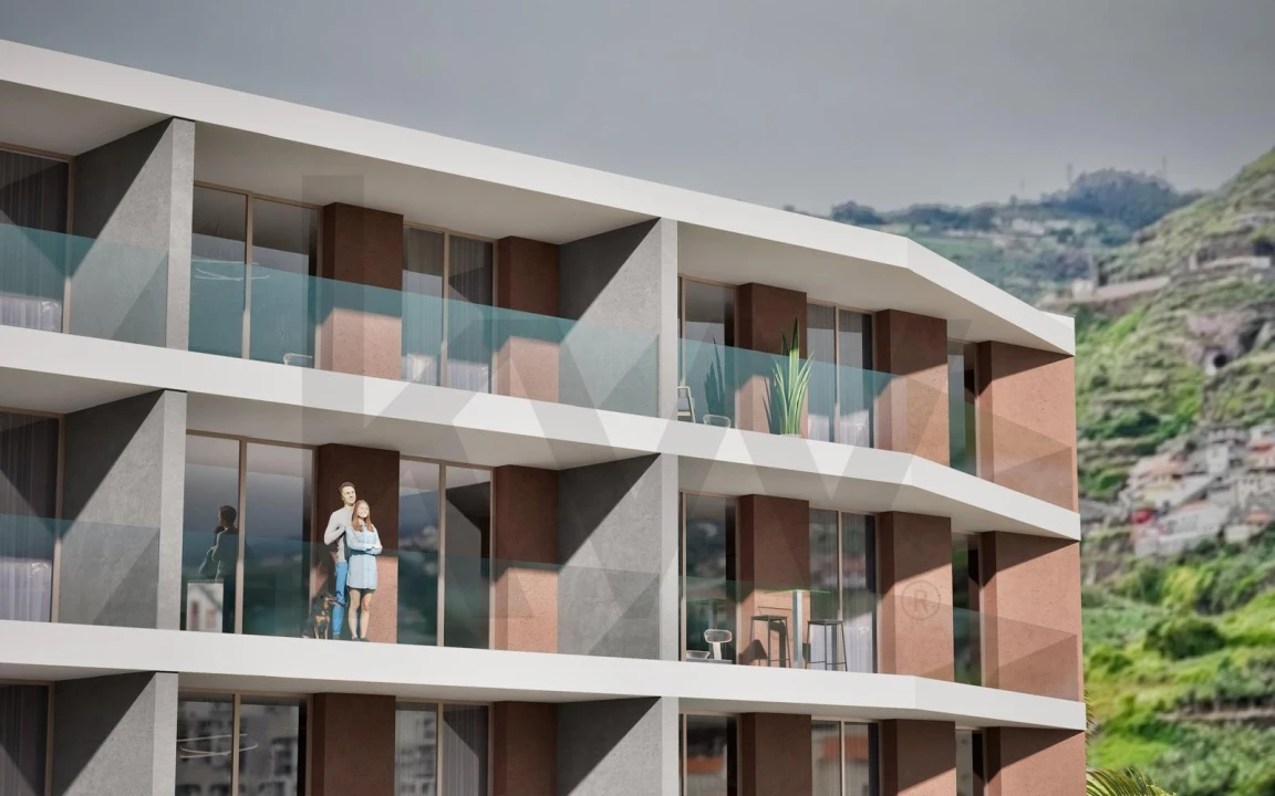 Apartamento T1 para Venda em Camara de Lobos Foto 4