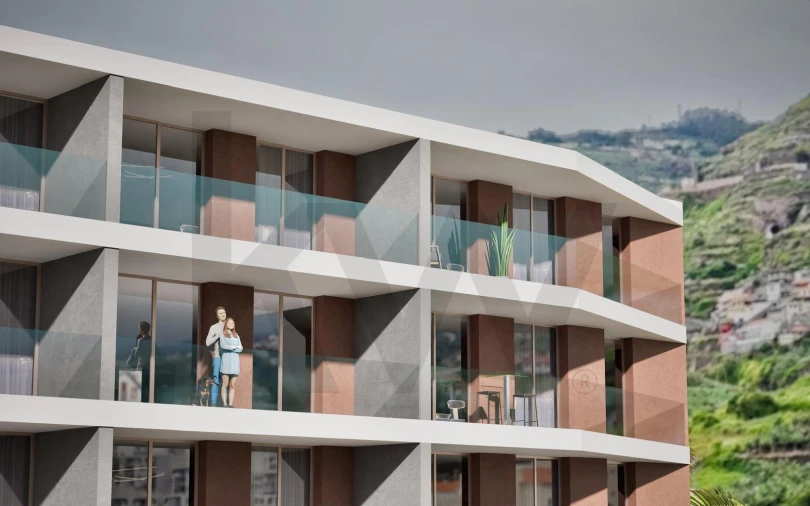 Apartamento T1 para Venda em Camara de Lobos Foto 4