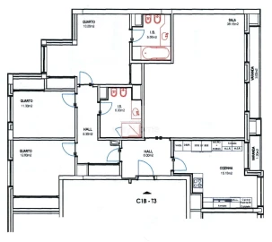 Apartamento T3 para Venda em Alcantara