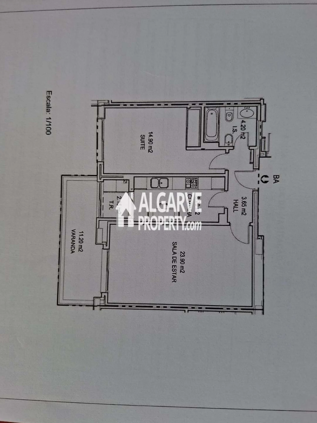 Apartamento T1 para Venda em Quarteira Foto 19