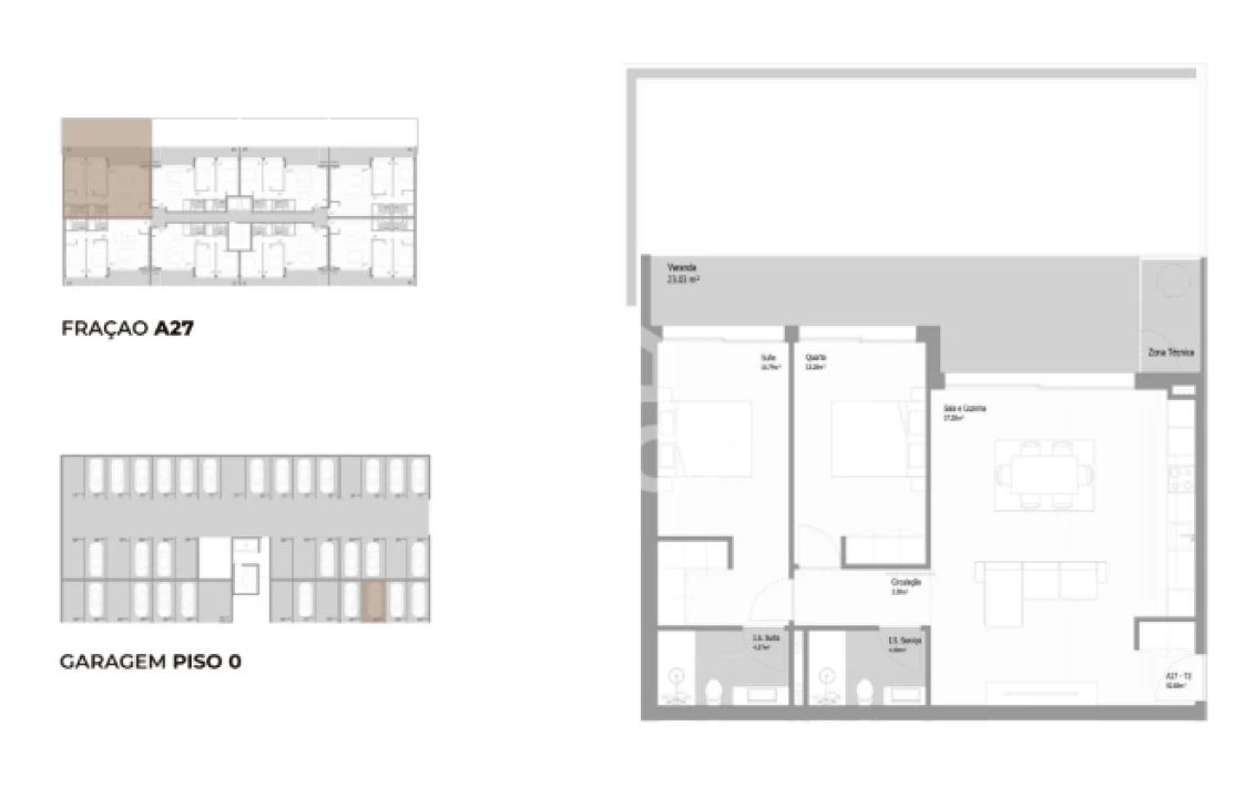 Apartamento T2 para Venda em Fânzeres e São Pedro da Cova Foto 19
