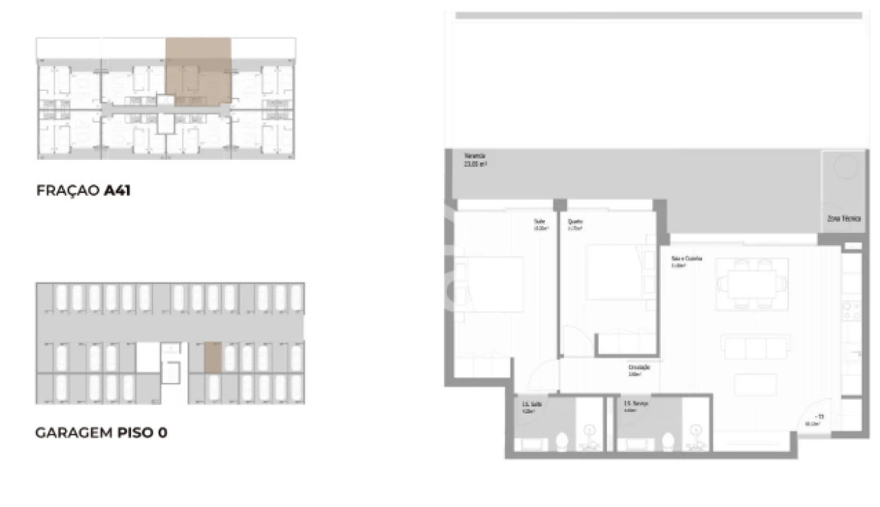 Apartamento T2 para Venda em Fânzeres e São Pedro da Cova Foto 19