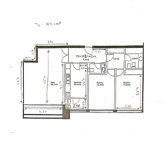 Apartamento T2 para Venda em Moreira Foto 35