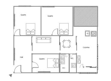 Apartamento T3 para Arrendamento em Sé Nova, Santa Cruz, Almedina e São Bartolomeu