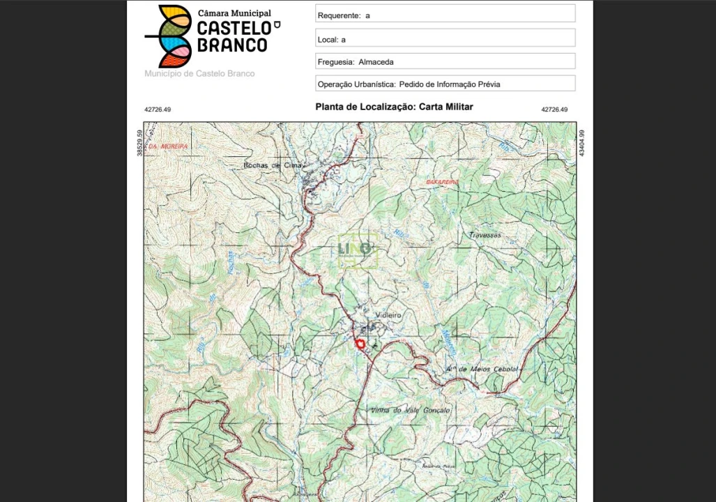 Terreno para Venda em São Vicente da Beira Foto 50