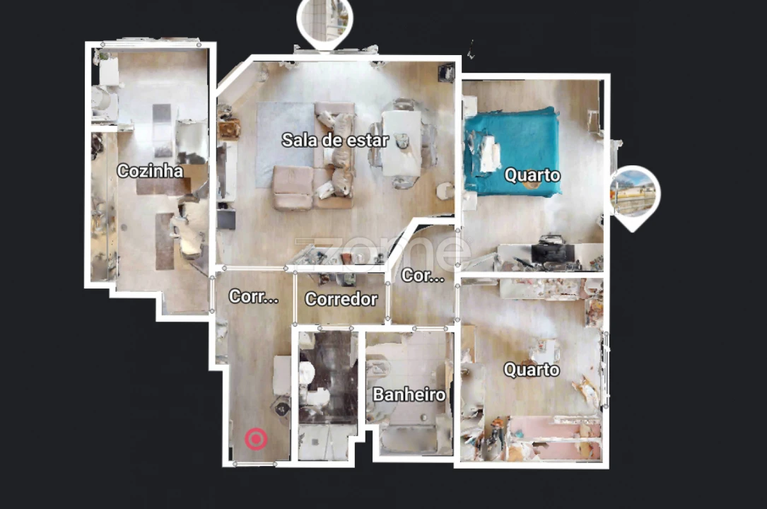 Apartamento T2 para Venda em Mafamude e Vilar do Paraíso Foto 40