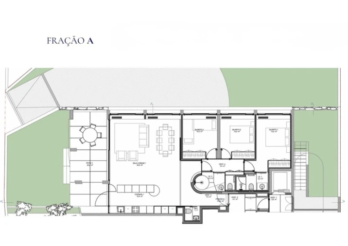Apartamento T3 para Venda em Aldoar, Foz do Douro e Nevogilde Planta 1