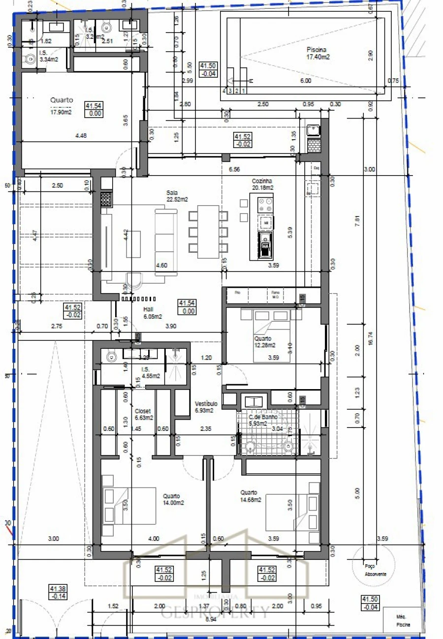 Moradia T4 para Venda em Fernao Ferro Planta 1