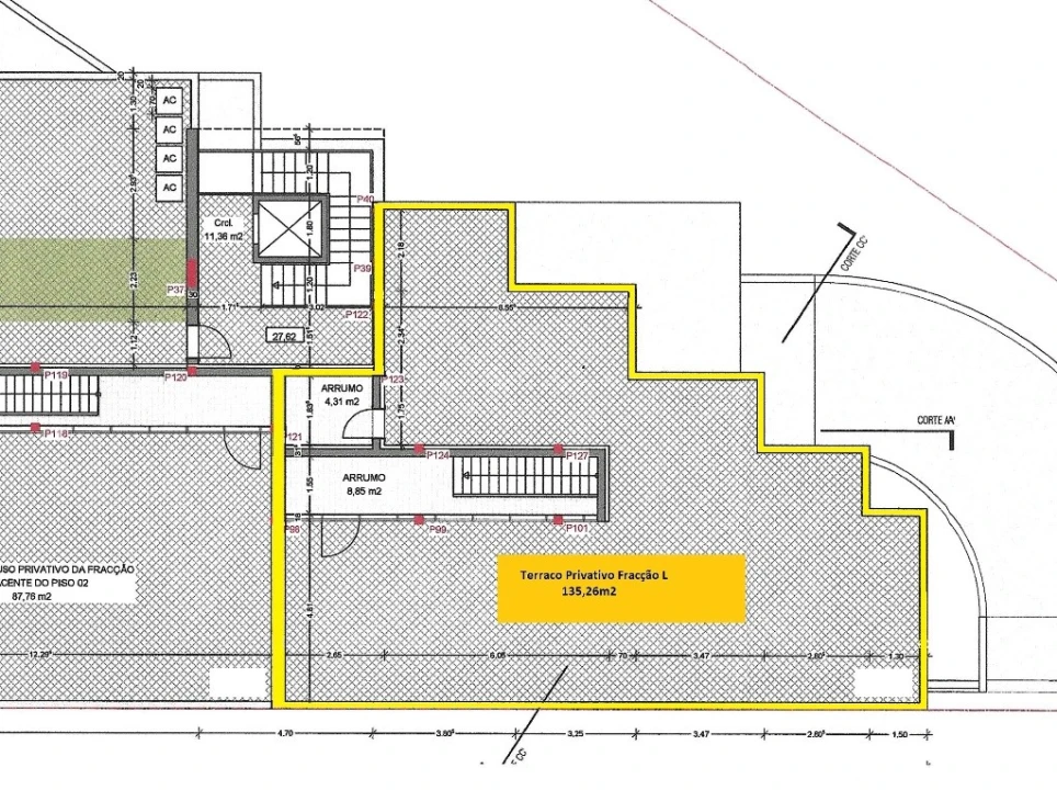 Apartamento T4 para Venda em Tavira (Santa Maria e Santiago) Planta 2