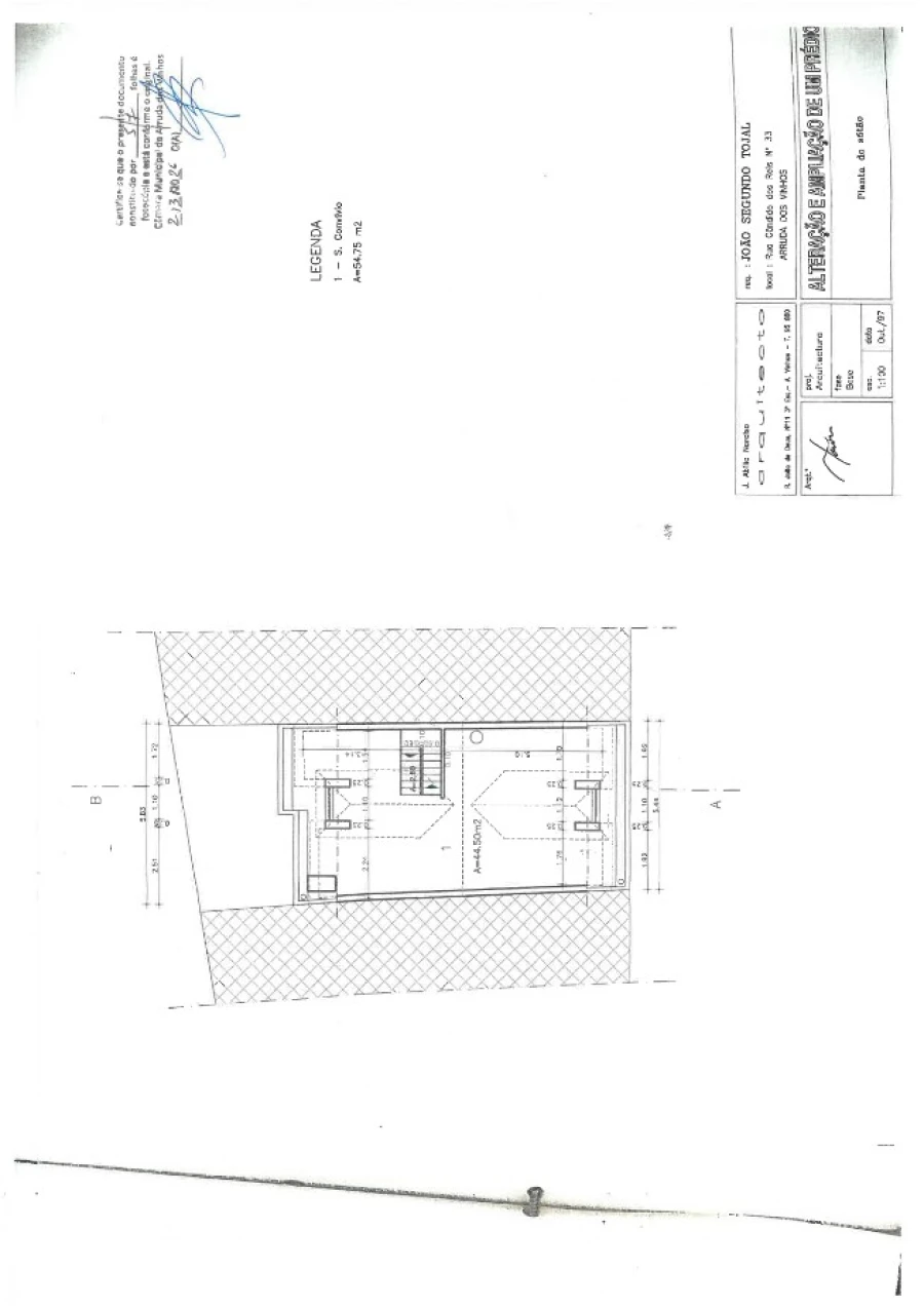Moradia T2 para Venda em Arruda dos Vinhos Planta 3