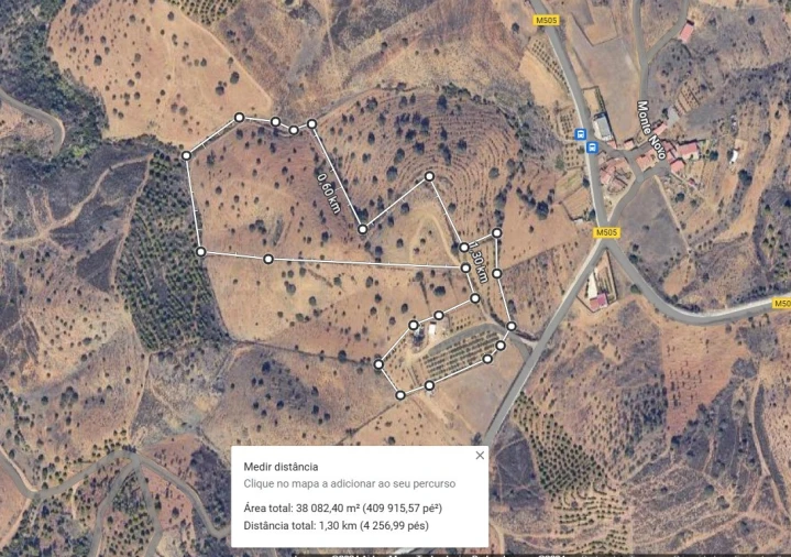 Terreno Agricola ou Rústico para Venda em Odeleite Planta 3