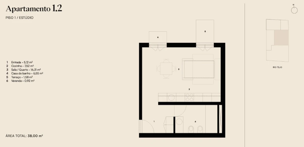 Apartamento para Venda em Alcantara Planta 1