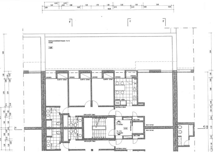 Apartamento T3 para Venda em Ramada e Caneças Planta 1