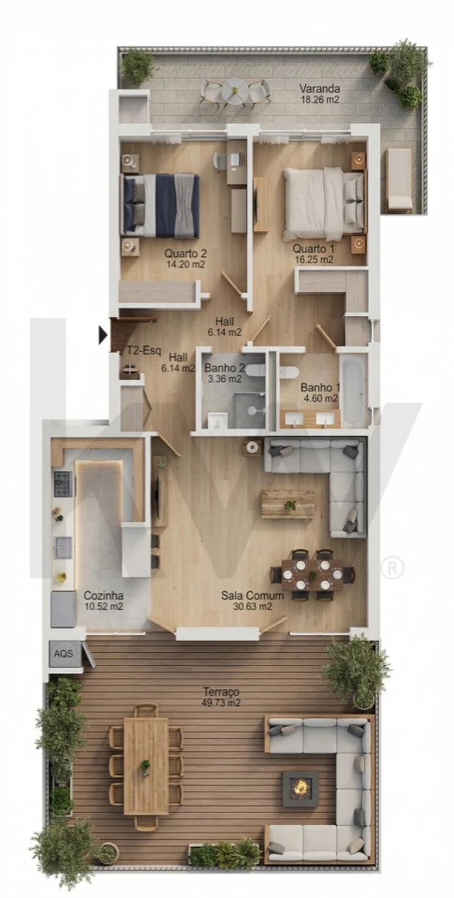 Apartamento T2 para Venda em Oeiras e São Julião da Barra, Paço de Arcos e Caxias Foto 19