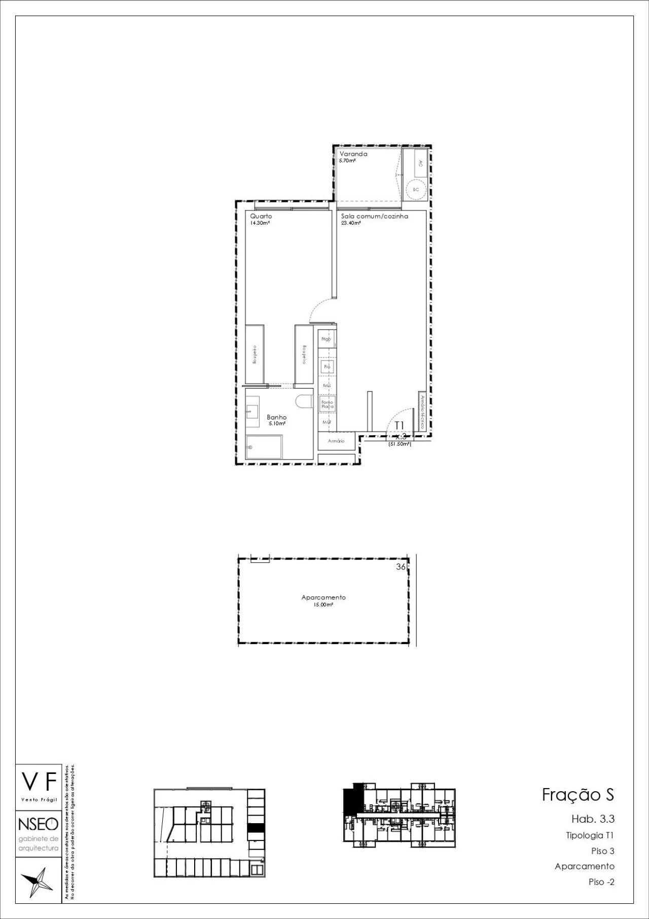 Apartamento T1 para Venda em São João da Madeira Foto 36