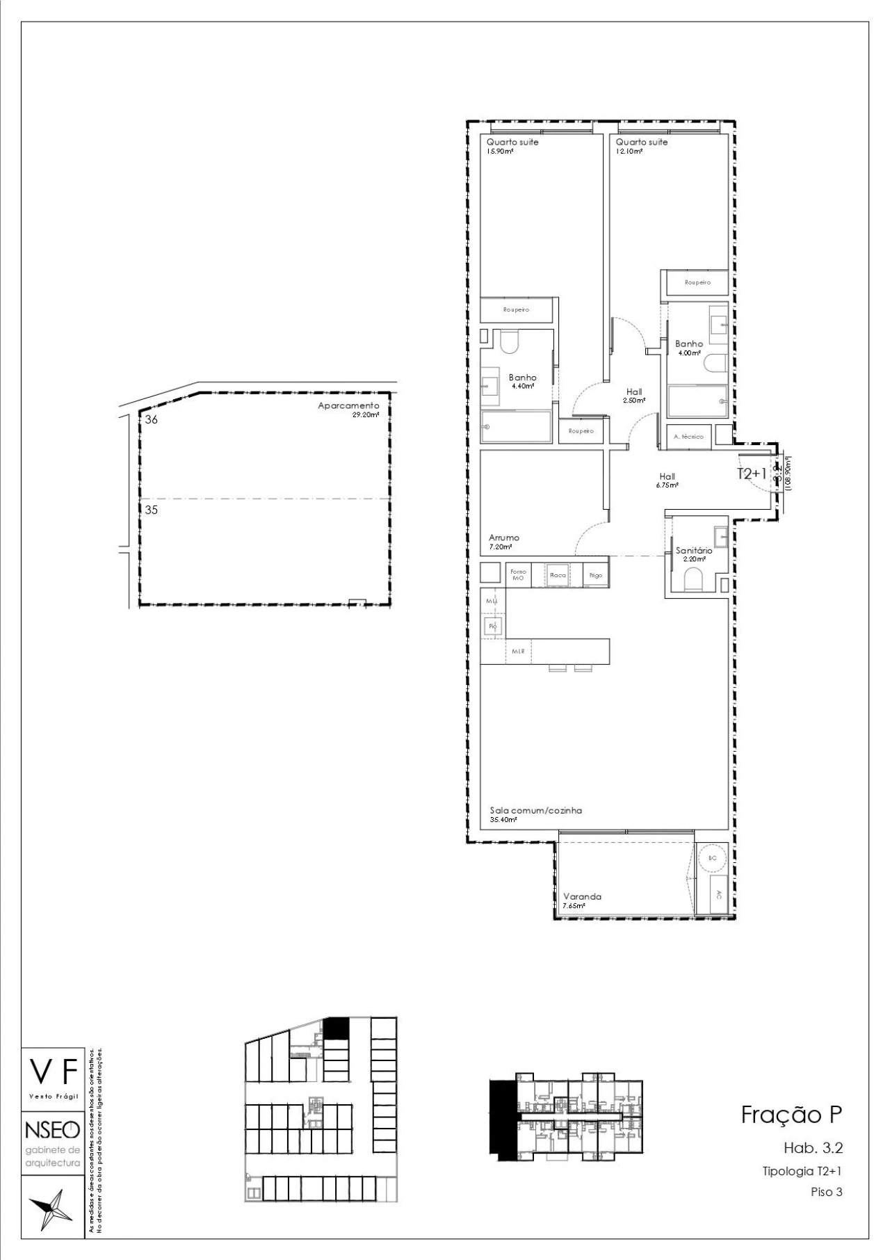 Apartamento T3 para Venda em São João da Madeira Foto 38